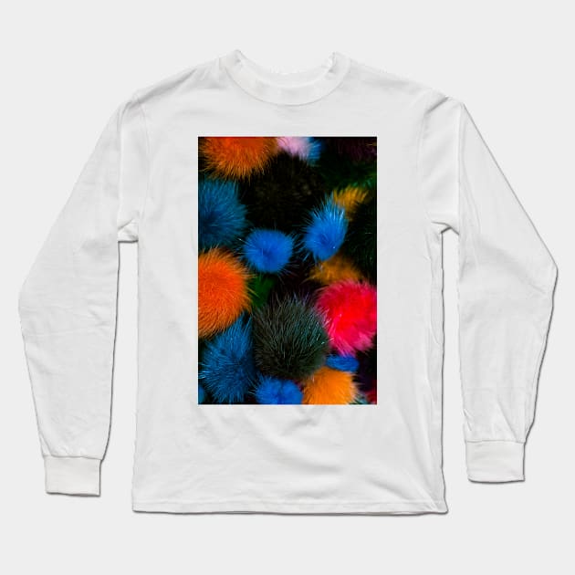 Fluffy Colours! Long Sleeve T-Shirt by arc1